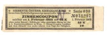 CUPON AUSTRIA VERDE foto