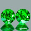 CHROME DIOPSIDE NATURAL  -  PERECHE