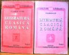 Lecturi literare	- Literatura clasica romana 2 volume