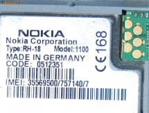 Vand Nokia 1100 rh-18 germania, IMPECABIL