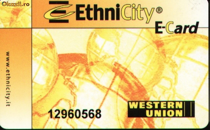 EthniCity E-Card,Western Union,  Italia foto mare