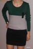 Pulover lung / rochie fashion. Reduceri!