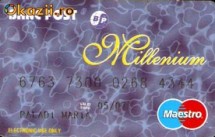 AA, Card Bancar Romania, Maestro, Millenium, Bancpost, 2005 foto