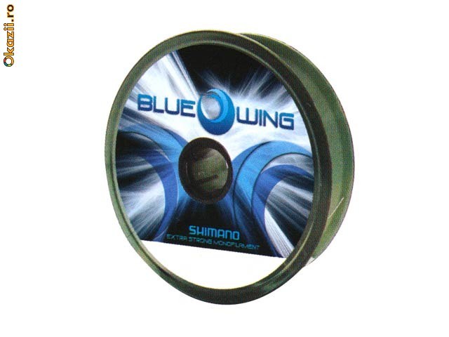 100m monofilament Shimano Blue Wing foto mare