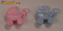 25 carucior plastic buggy pt marturii botez - SUPER PRET foto