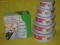 Set 5 caserole melamina cu capace.