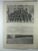 59-60 FILA ORIGINALA DIN ALBUMUL ARMATEI ROMANE 1902 - AL 4 LEA REGIMENT ILFOV NR 21 - REGIMENTUL 3 CALARASI