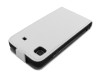 Husa Eleganta FLIP TOC Piele ALB  Samsung Galaxy S i9000 + Folie Protectie Display GRATIS