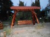 Leagan rustic lemn masiv