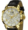 Model nou CALVANEO 1583 ASTONIA Chrono Gold nou in cutie lemn garantie internationala - IN STOC -