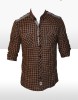 Camasa tip Zara Man- maro, albastra, verde - eleganta cambrata - carouri - Modele Slim Fit pe corp - Camasi - Primavara 