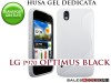 HUSA ALBA S-LINE GEL - SILICON LG P970 OPTIMUS BLACK - TRANSPORT GRATUIT RO!