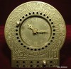 VECHI CALENDAR CU CEAS DIN BRONZ, GERMANIA