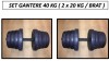 SET GANTERE PROTECTIE PLASTIC 40 KG ( 2 x 20 KG / BRAT ) -MODEL 2013 - LIVRARE GRATUITA IN BUCURESTI !!!