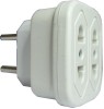 distribuitor retea x 2 prize, 250V/16 A, fara impamantare P1842