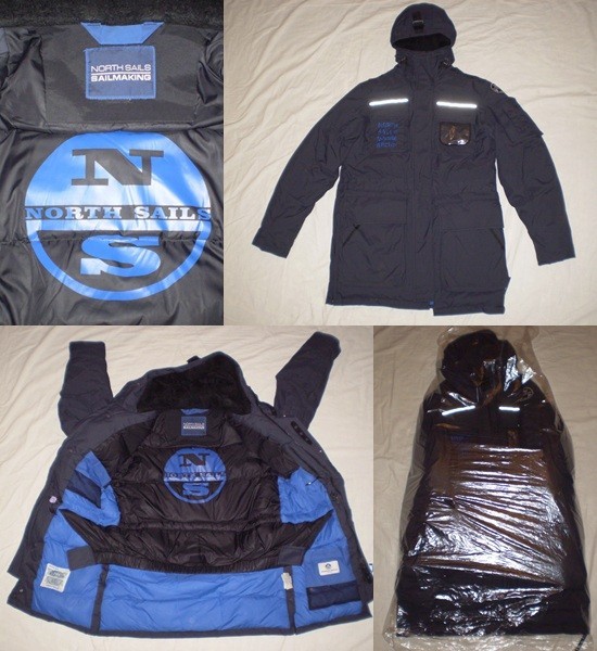 GEACA IARNA CONDITII EXTREME NORTH SAILS PARKA CU PUF DE GASCA - material exterior impermeabil foto mare GEACA IARNA CONDITII EXTREME NORTH SAILS PARKA CU PUF DE GASCA - material exterior impermeabil foto mare