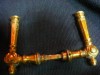 MANERE POARTA ,MASIVE ,BRONZ,Foarte vechi,Stil Baroc,de COLECTIE