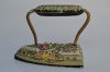 VECHI FIER DE CALCAT/CALCATOR DECORATIV DIN METAL MASIV, DECORAT MANUAL