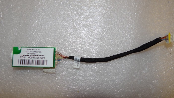 4572. Toshiba Satellite A300 Bluetooth 6042B0083501 foto mare.