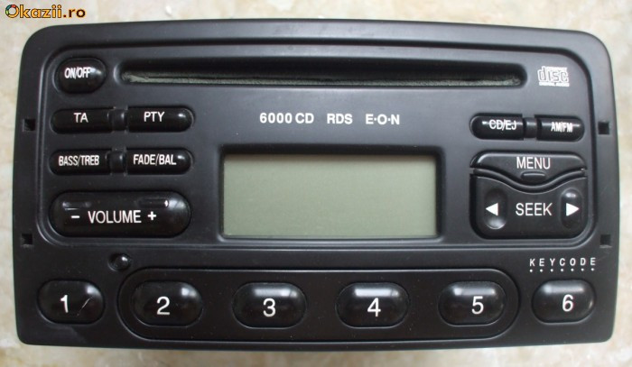Ford 6000 rds cd player #9